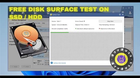 hard drive surface test and repair|check drive for bad sectors.